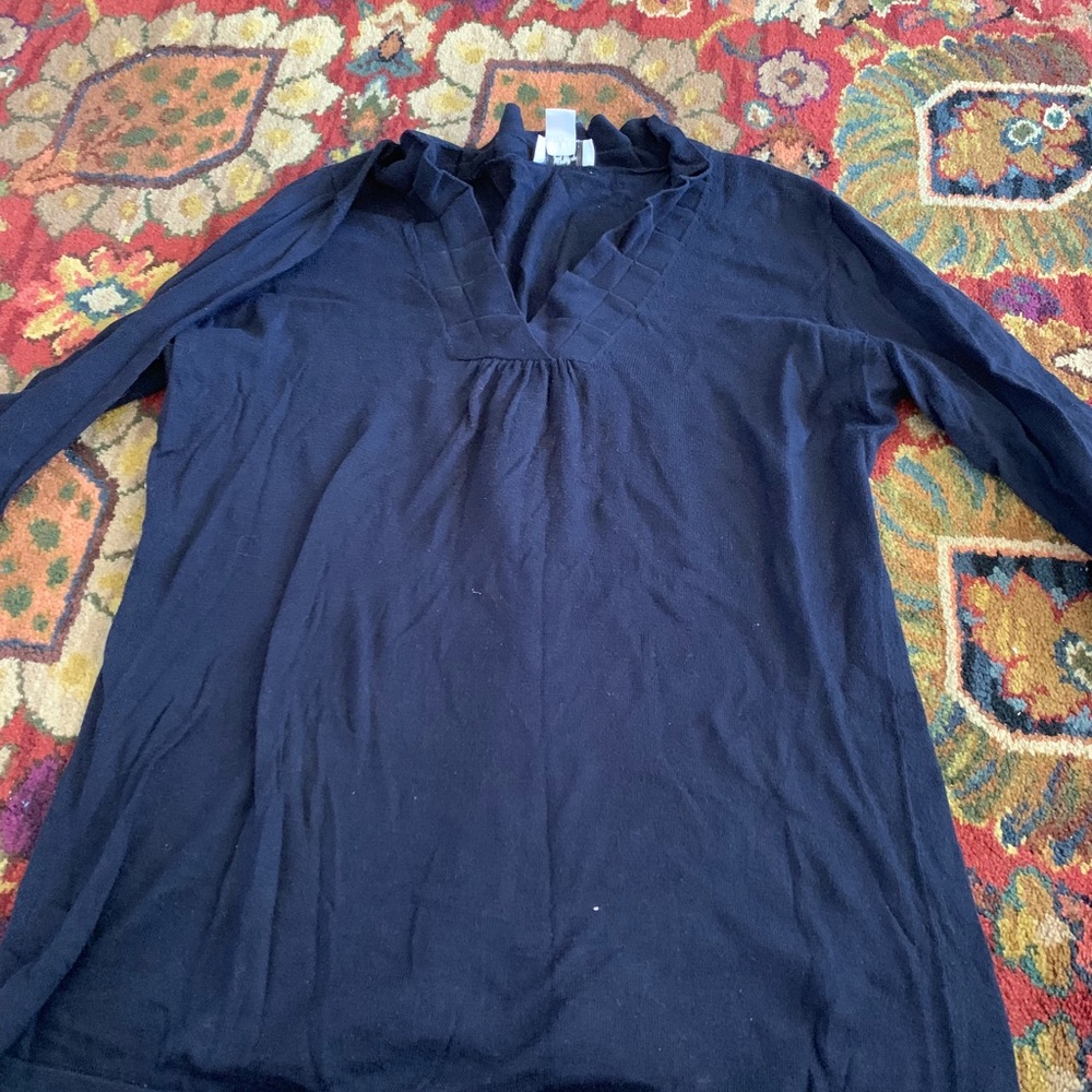 Ann Taylor Loft Navy Sweater